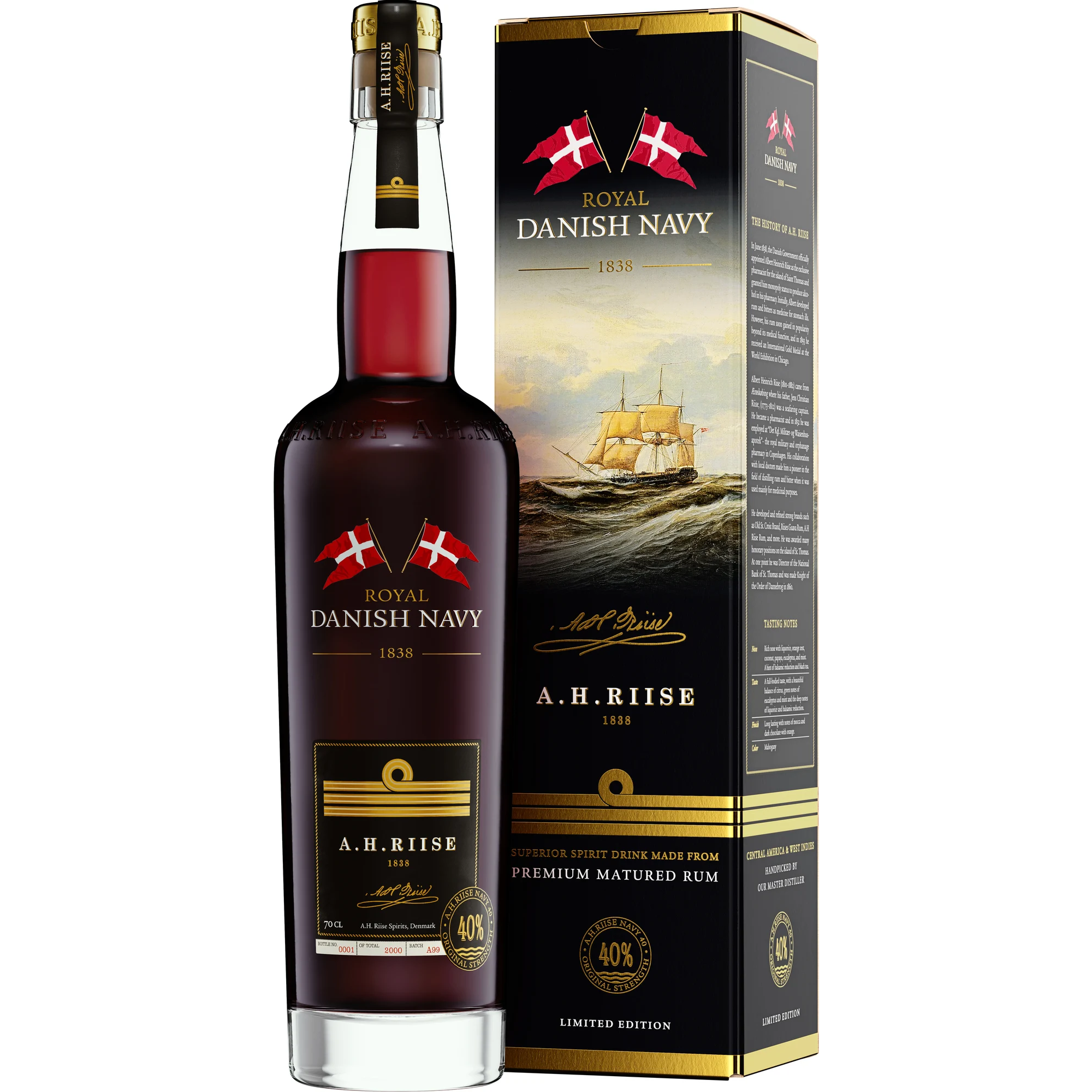 Rum A.H. Riise Royal Danish Navy